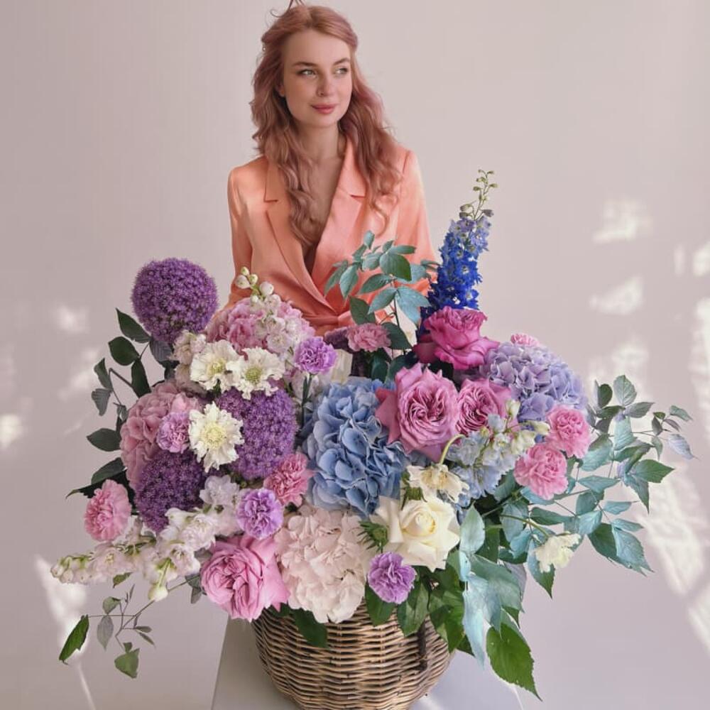 Композиция в кашпо 